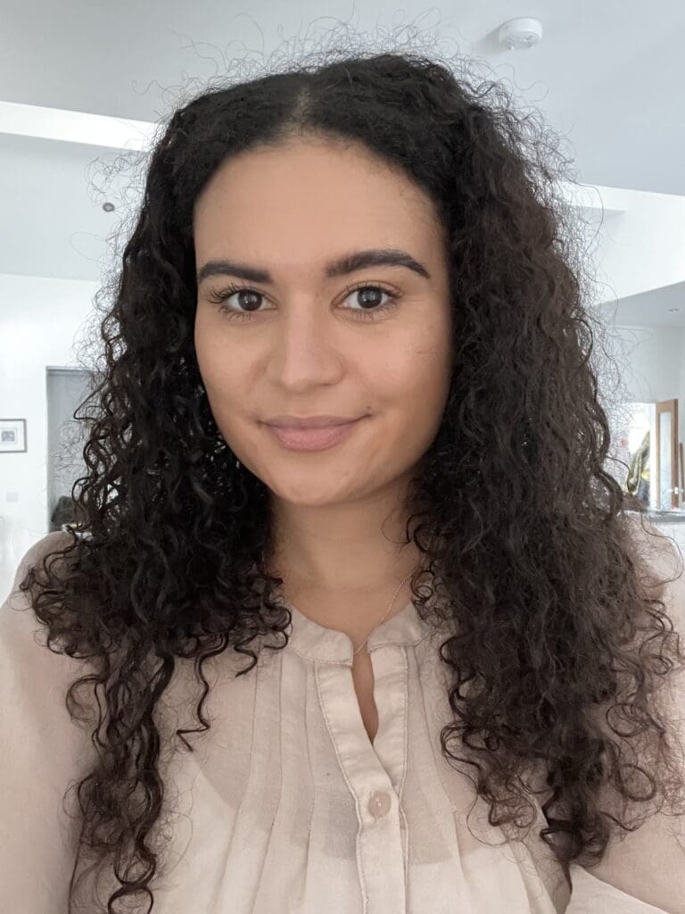 A selfie of Yasmin O'Keeffe